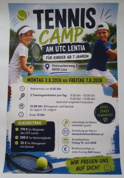 Tennis Camp 2026